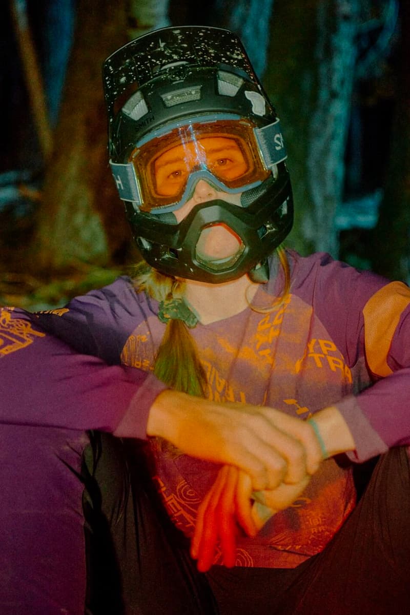 ブレイン デッドと英サイクリングブランド ラファがコラボコレクションを発売 Rapha brain dead mountain bike collaboration tees jackets caps accessories orange purple release info date price