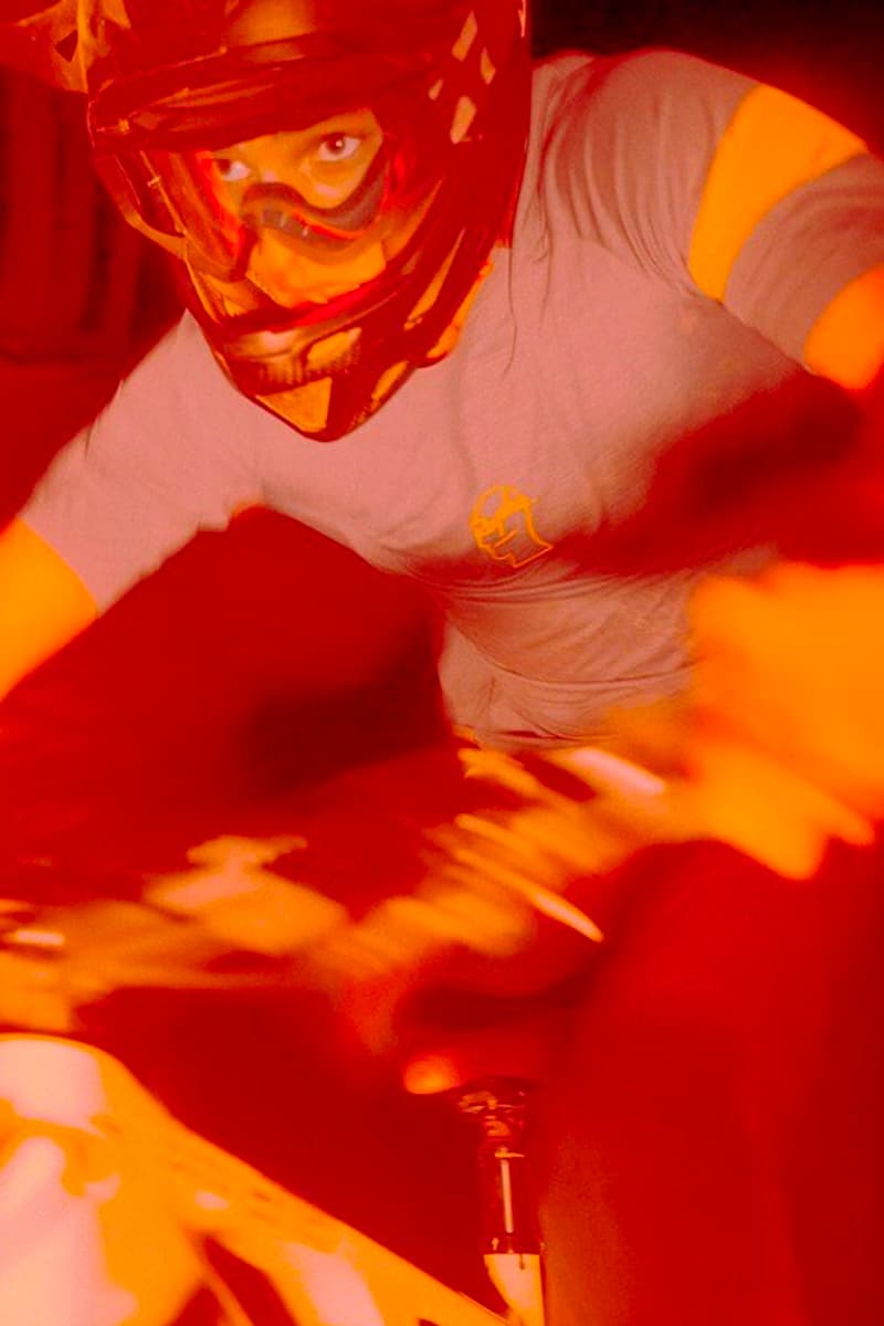 ブレイン デッドと英サイクリングブランド ラファがコラボコレクションを発売 Rapha brain dead mountain bike collaboration tees jackets caps accessories orange purple release info date price