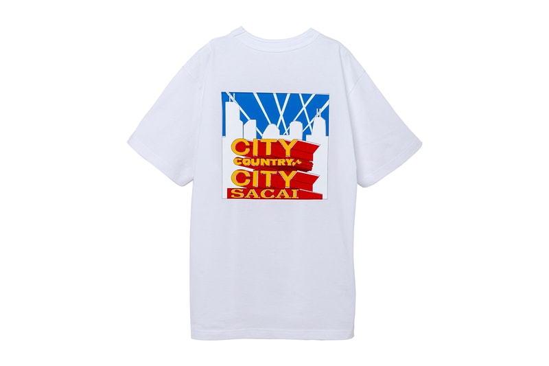 サカイ x シティーカントリーシティーによるコラボアイテムがハローサカイ限定でリリース sacai x CITY COUNTRY CITY collab items release info