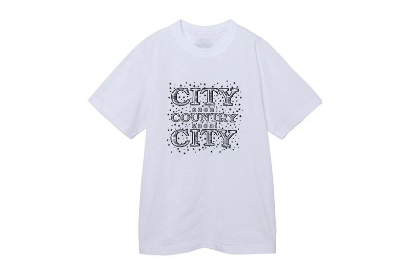 サカイ x シティーカントリーシティーによるコラボアイテムがハローサカイ限定でリリース sacai x CITY COUNTRY CITY collab items release info