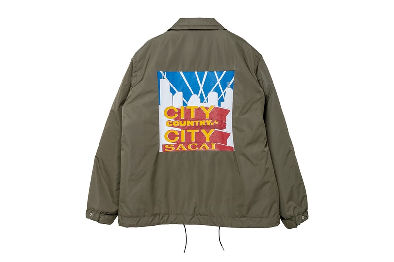 サカイ x シティーカントリーシティーによるコラボアイテムがハローサカイ限定でリリース sacai x CITY COUNTRY CITY collab items release info