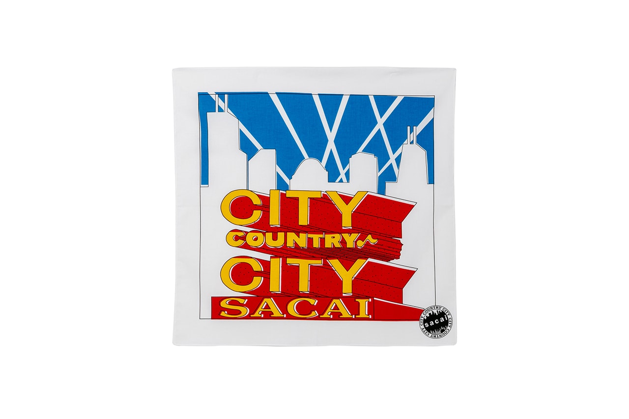 サカイ x シティーカントリーシティーによるコラボアイテムがハローサカイ限定でリリース sacai x CITY COUNTRY CITY collab items release info