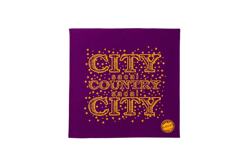 サカイ x シティーカントリーシティーによるコラボアイテムがハローサカイ限定でリリース sacai x CITY COUNTRY CITY collab items release info