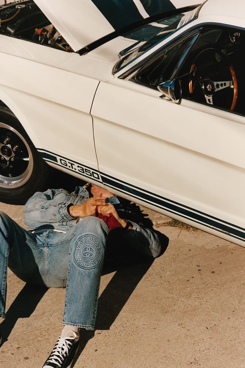 ステューシーxリーバイスによるコラボコレクションがついに発売 stussy levis collaboration 2023 spring summer release info