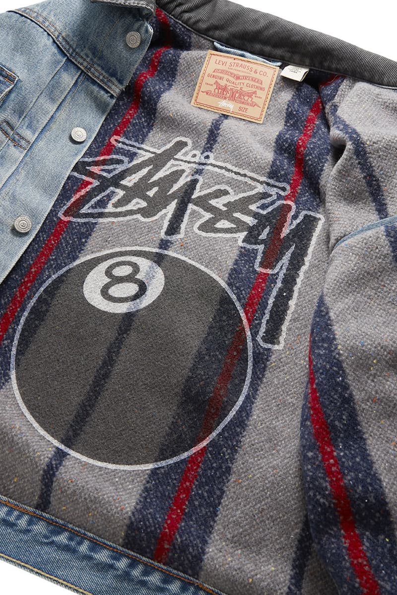 ステューシーxリーバイスによるコラボコレクションがついに発売 stussy levis collaboration 2023 spring summer release info