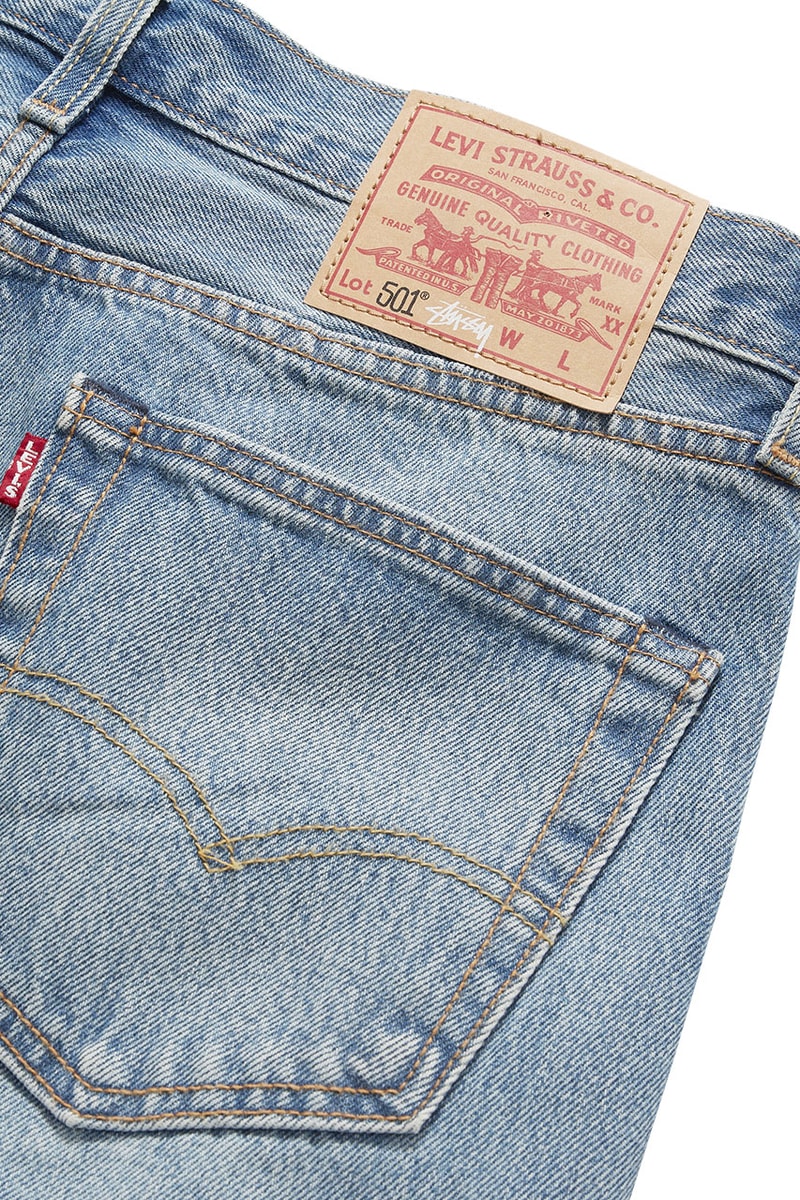 ステューシーxリーバイスによるコラボコレクションがついに発売 stussy levis collaboration 2023 spring summer release info