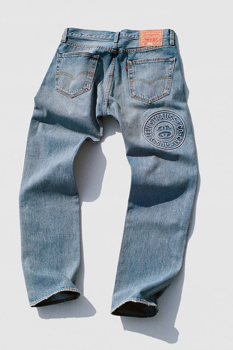 ステューシーxリーバイスによるコラボコレクションがついに発売 stussy levis collaboration 2023 spring summer release info