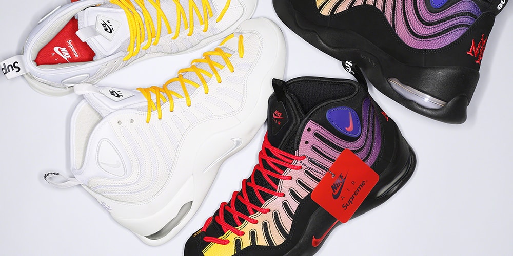シュプリーム x ナイキ 23年春夏最新コラボ エアベイキンが発売  