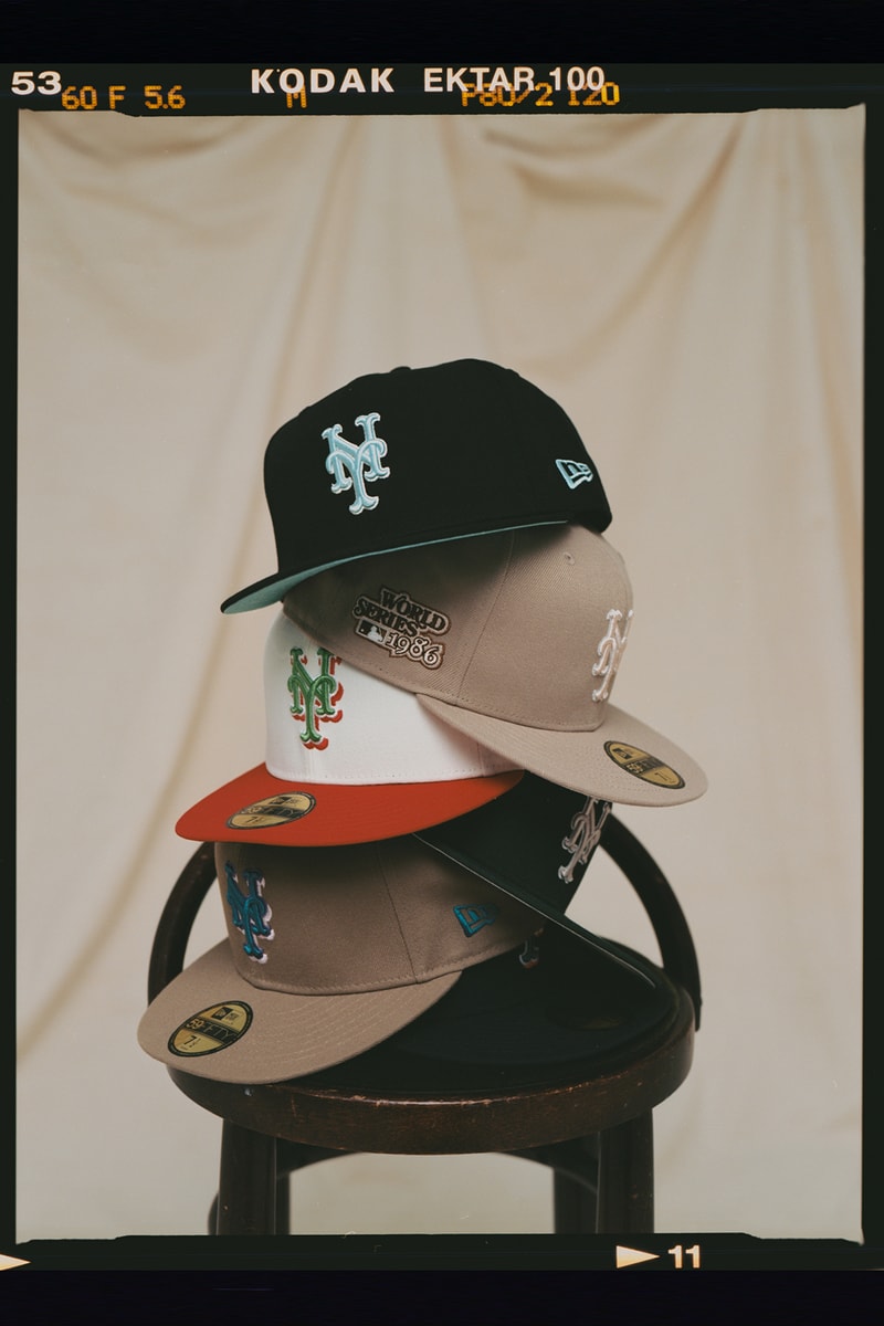 ザ・キャップ x ニューエラから MLB ニューヨーク・メッツをフィーチャーした “メトロポリタンズ パック” が登場 THE CAP x New Era®︎ 59FIFTY MLB New York Mets “Metropolitans Pack” release info