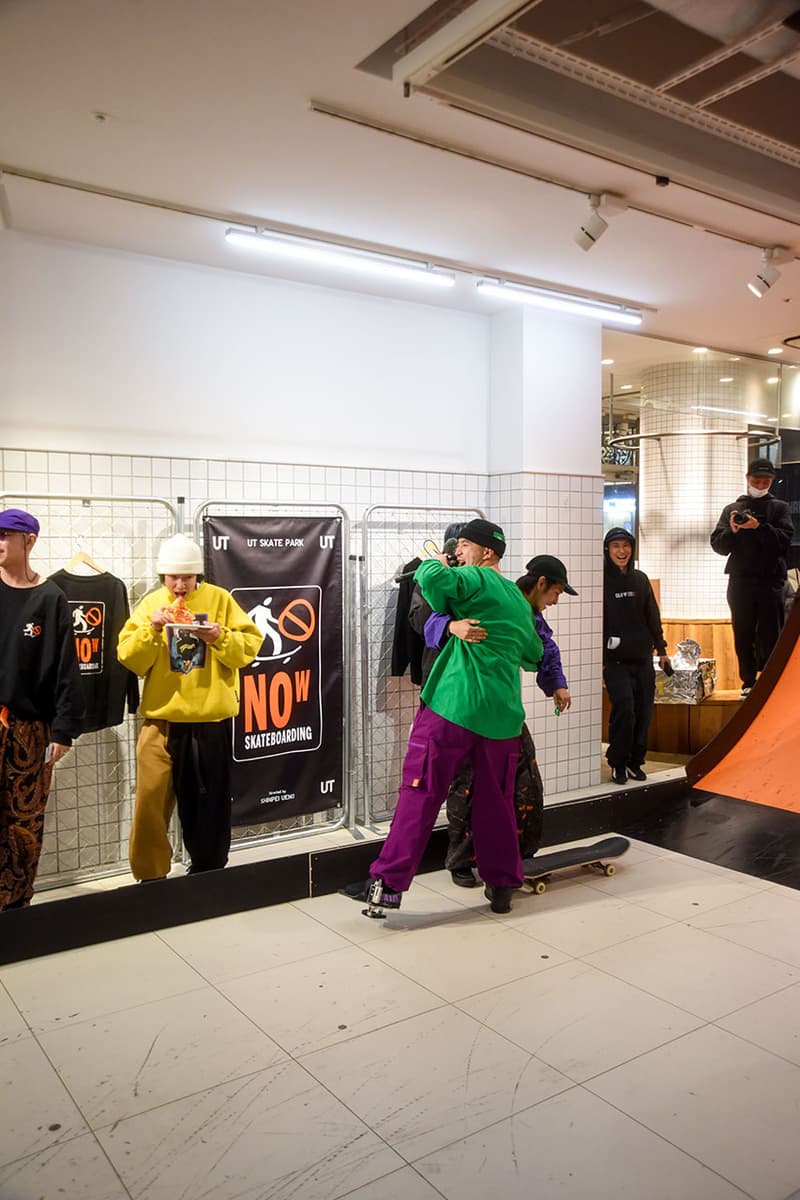 ユニクロUTと上野伸平がタッグを組んだスケートイベント “UT SKATE PARK”に潜入 uniqlo ut magazine SKATE PARK kosuke kawamura shinpei ueno interviews