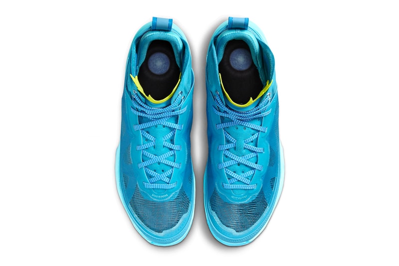 『ナルト』 x ザイオン・ウィリアムソンの新作 エアジョーダン37が登場First Look at the Zion Williamson x Naruto x Air Jordan 37 "Rasengan" DX1690-400 release info nba basketball shoes new orleans pelicans february 2023 release michael jordan