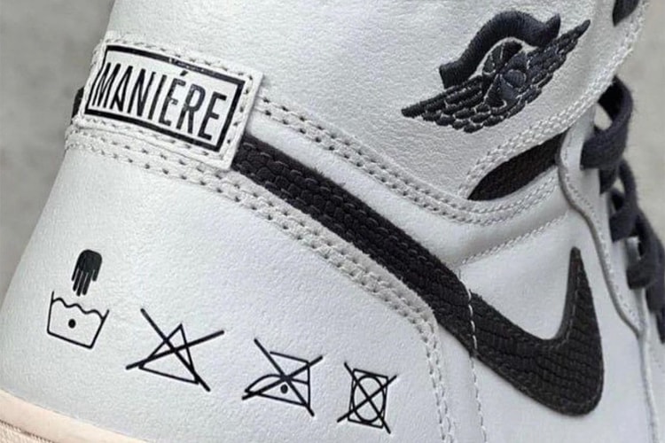 A Ma Maniére x Air Jordan 1 “Hand Wash Cold” のサンプル画像が浮上