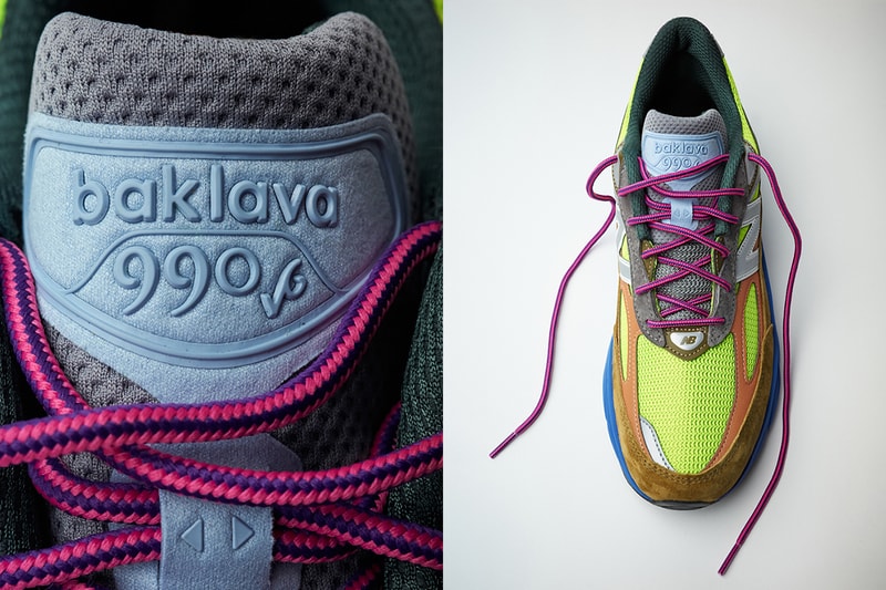 アクション・ブロンソン x ニューバランス 990v6 の国内発売情報が解禁 Action Bronson x New Balance 990v6 “BAKLAVA” release info