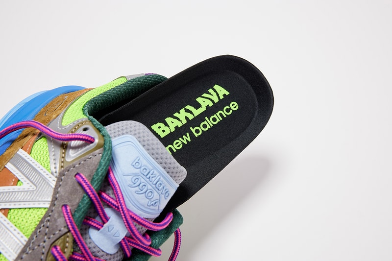アクション・ブロンソン x ニューバランス 990v6 の国内発売情報が解禁 Action Bronson x New Balance 990v6 “BAKLAVA” release info