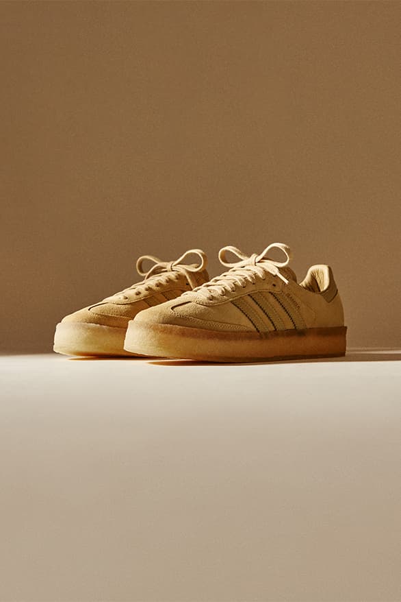 ロニー・ファイグの手掛けた クラークス オリジナルズ x アディダス オリジナルス サンバが発売 Adidas Clarks Originals Ronnie Fieg 8th Street Samba sneakers footwear collaboration kith NYC