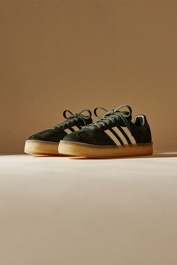 ロニー・ファイグの手掛けた クラークス オリジナルズ x アディダス オリジナルス サンバが発売 Adidas Clarks Originals Ronnie Fieg 8th Street Samba sneakers footwear collaboration kith NYC