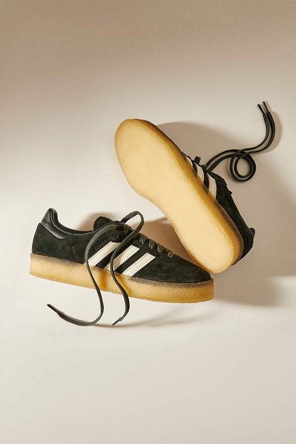 ロニー・ファイグの手掛けた クラークス オリジナルズ x アディダス オリジナルス サンバが発売 Adidas Clarks Originals Ronnie Fieg 8th Street Samba sneakers footwear collaboration kith NYC