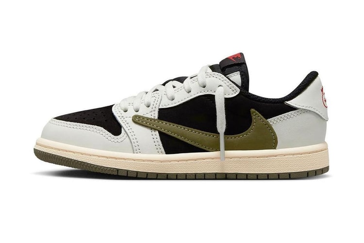 Travis Scott x Air Jordan 1 Low の最終作と噂される “Olive” の公式ビジュアルをチェック