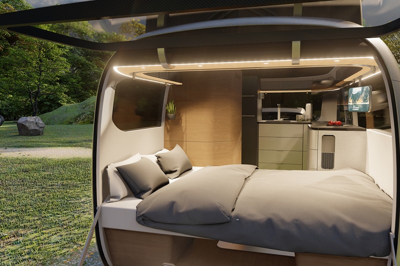 エアストリーム x スタジオ・F.A.ポルシェ によるコラボトラベルトレーラーが公開 Airstream Studio F. A. Porsche Concept Travel Trailer Info