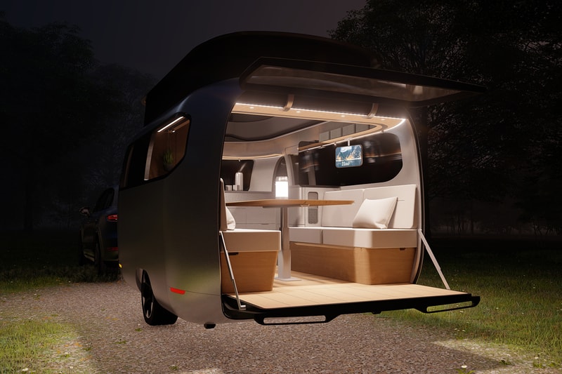 エアストリーム x スタジオ・F.A.ポルシェ によるコラボトラベルトレーラーが公開 Airstream Studio F. A. Porsche Concept Travel Trailer Info