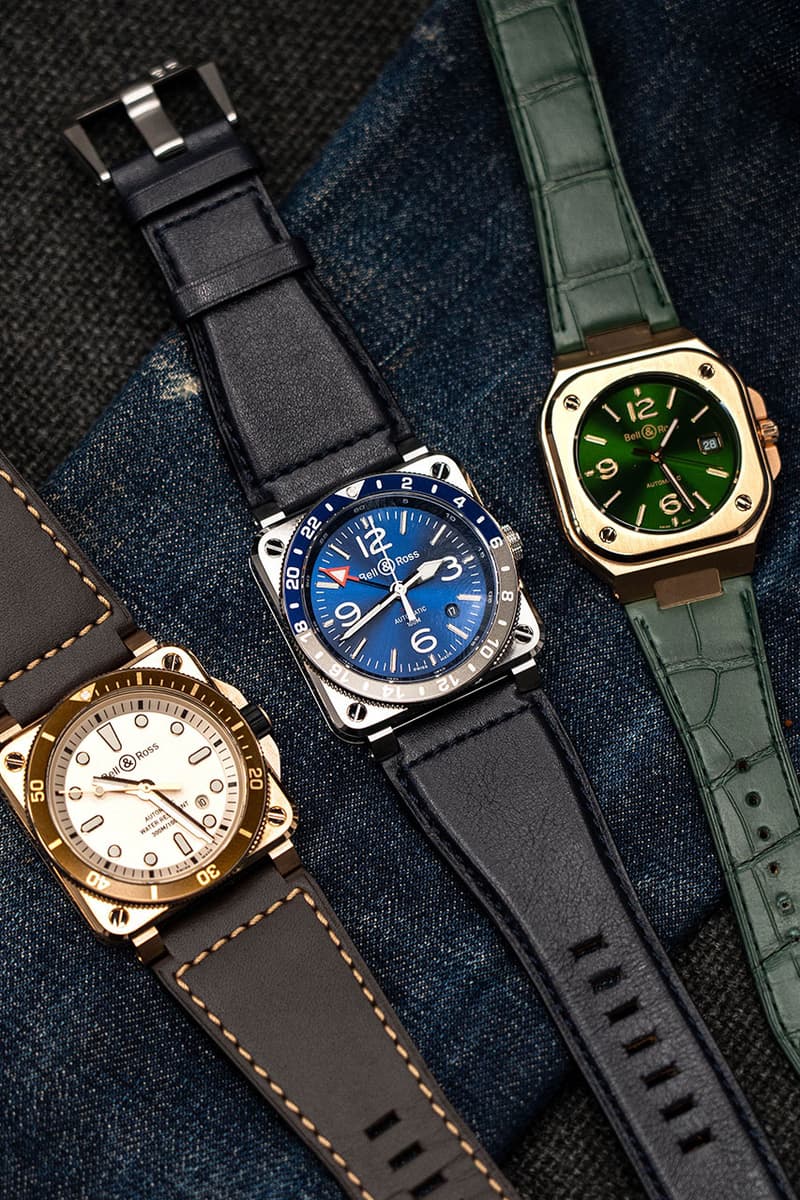 ベル＆ロスの注目は“ブロンズのダイバーズ”、“蒼き GMT”、“初アリゲーター”の3本 Bell & Ross Watches and Wonders Geneva 2023 report