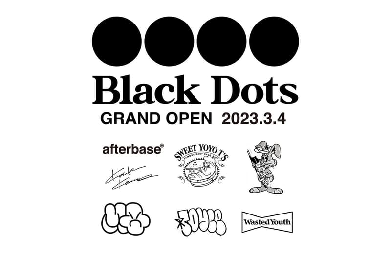 大阪の老舗セレクトショップ アフターベースがブラック ドッツに改名して新オープン
