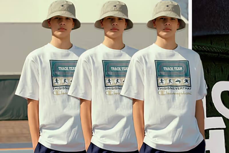 thisisneverthat x Champion によるコラボコレクション第2弾が発売