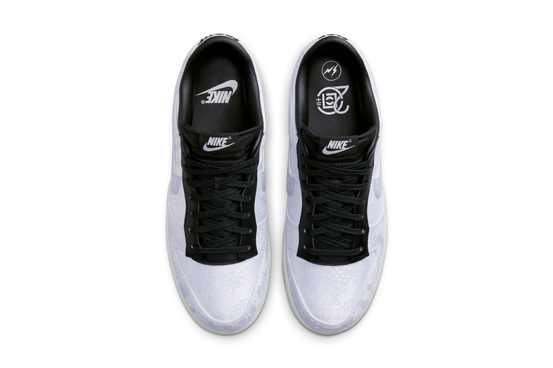クロット x フラグメント x ナイキダンク ローの公式ビジュアルをチェック CLOT fragment design Nike Dunk Low Surfaces Info Edison Chen Hiroshi Fujiwara