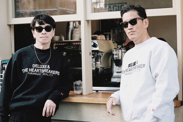 DELUXE がブランド設立20周年を祝して BEDWIN & THE HEARTBREAKERS とのコラボアイテムを発売