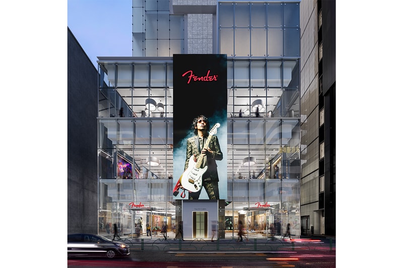 フェンダー 世界初の旗艦店が東京・表参道に2023年夏オープン FENDER FLAGSHIP TOKYO store opening info omotesando