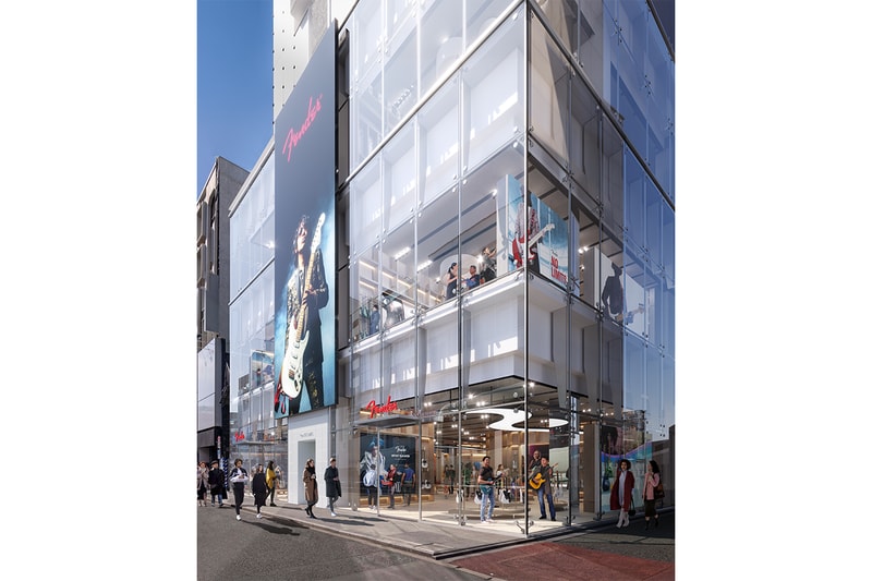 フェンダー 世界初の旗艦店が東京・表参道に2023年夏オープン FENDER FLAGSHIP TOKYO store opening info omotesando