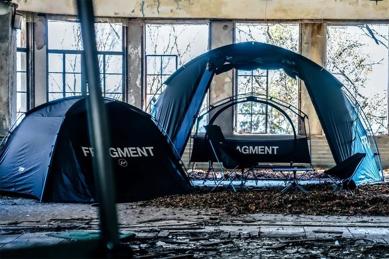 藤原ヒロシがフラグメントデザインxヘリノックスによるコラボレーションをアナウンス fragment design helinox tent release date info store list buying guide photos price 