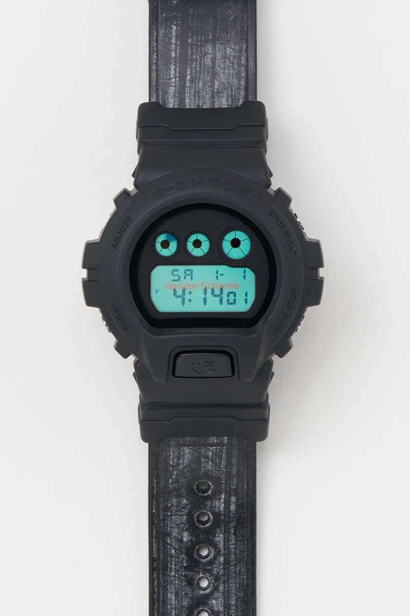 エンダースキーマ x ジーショックから最新コラボウォッチ DW6900が登場 Hender Scheme G-SHOCK Collabo DW6900 Release Info