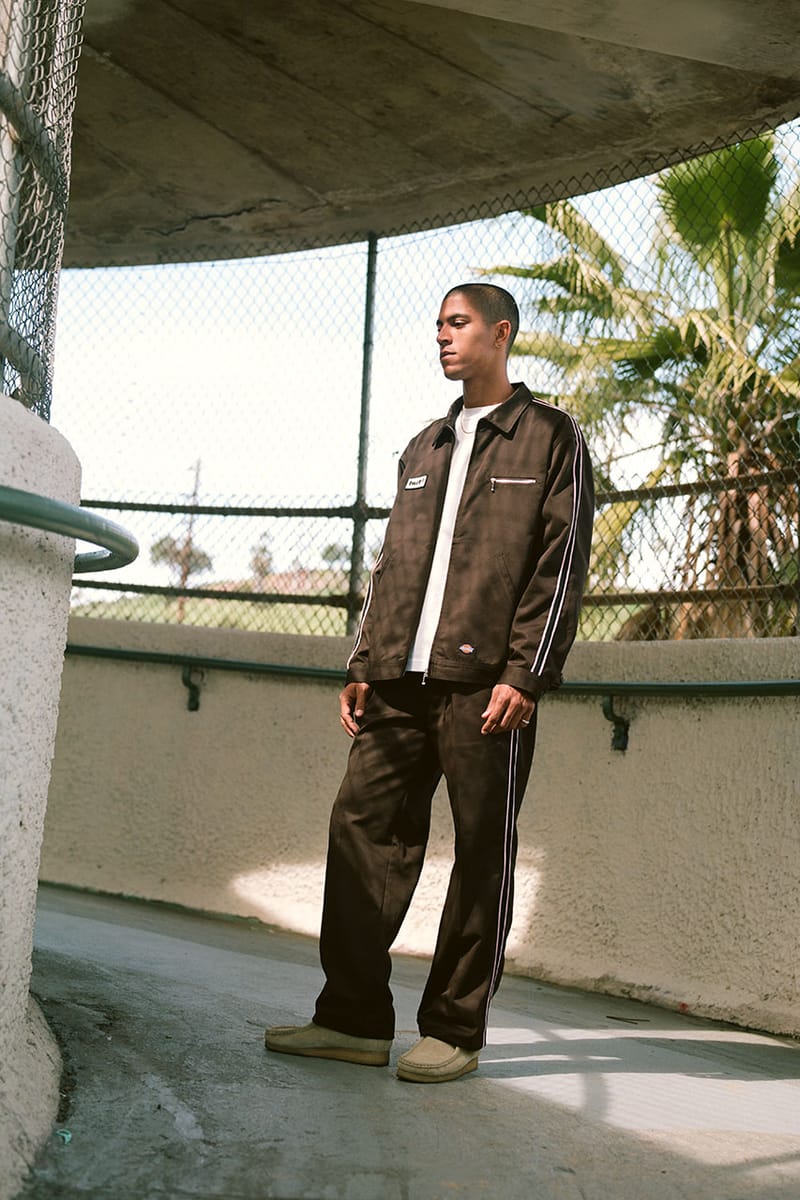 huf ワークシャツ dickiesコラボ 完売品｜トップス