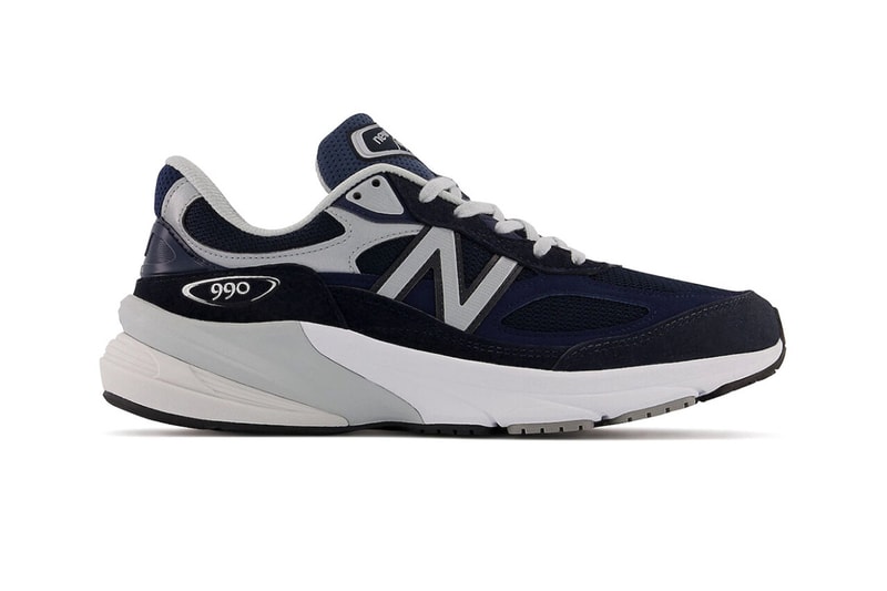 ニューバランス 990v6 からクラシックな新色 “ネイビー/グレー”が登場か new balance 990v6 navy grey M990NV6 release date info store list buying guide photos price 