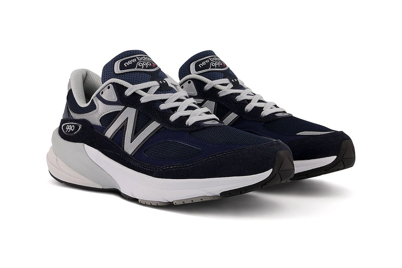 ニューバランス 990v6 からクラシックな新色 “ネイビー/グレー”が登場か new balance 990v6 navy grey M990NV6 release date info store list buying guide photos price 