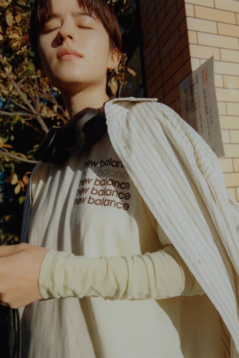 オーラリーと東京デザインスタジオ ニューバランスが新たなアパレルラインをローンチ New Balance Auralee NB archive remastered TDS jackets pants sweatshirts t shirt release info date price