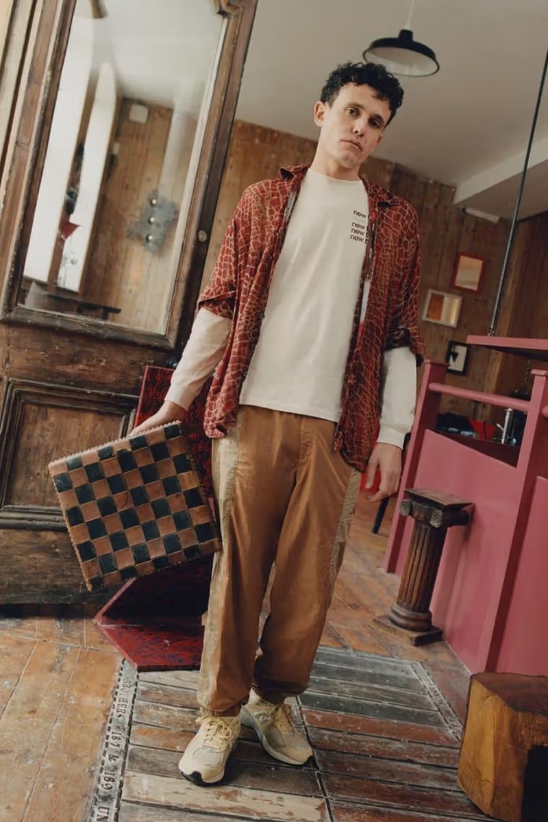 オーラリーと東京デザインスタジオ ニューバランスが新たなアパレルラインをローンチ New Balance Auralee NB archive remastered TDS jackets pants sweatshirts t shirt release info date price