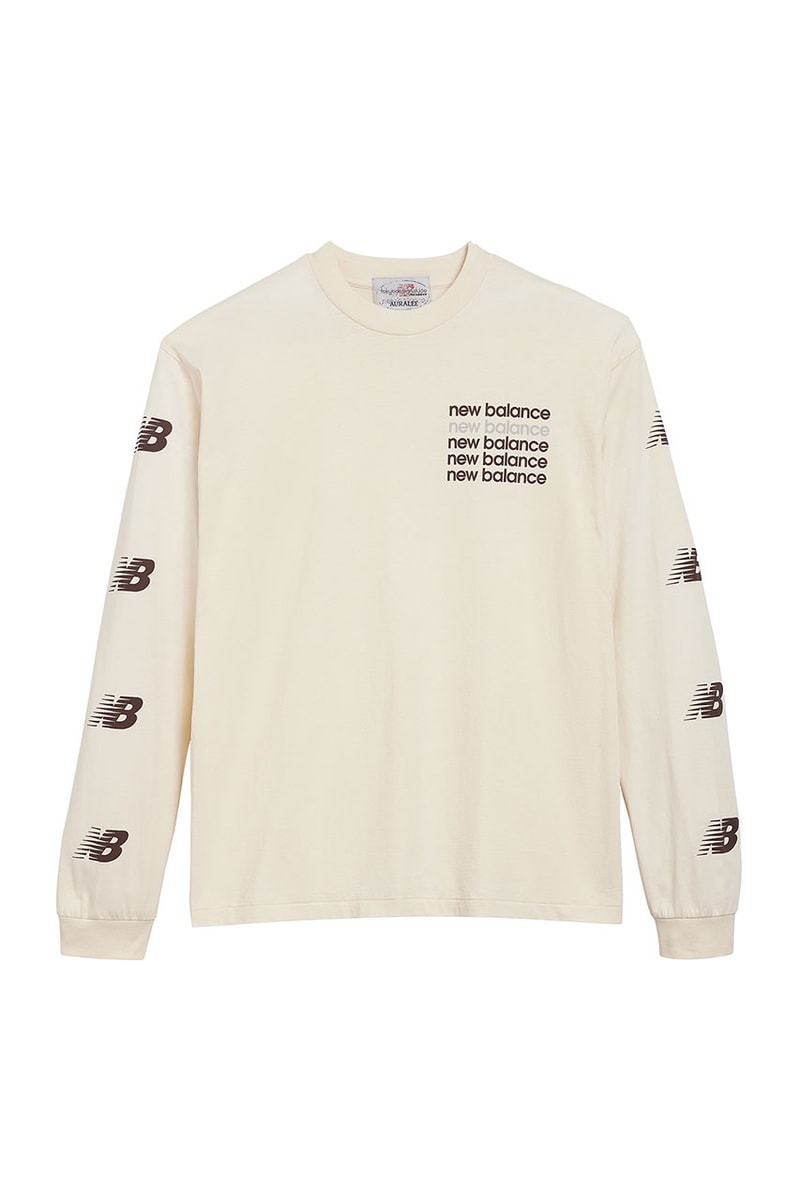 オーラリーと東京デザインスタジオ ニューバランスが新たなアパレルラインをローンチ New Balance Auralee NB archive remastered TDS jackets pants sweatshirts t shirt release info date price