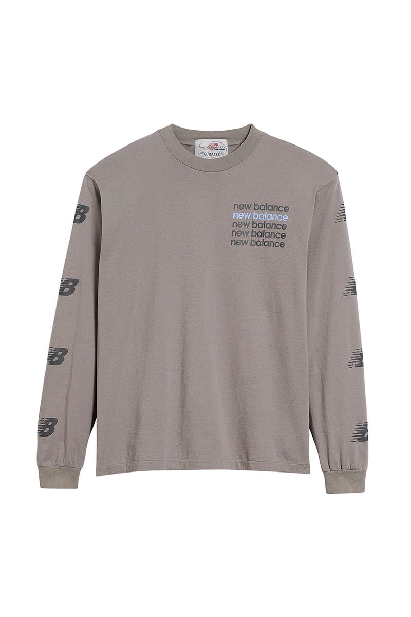 オーラリーと東京デザインスタジオ ニューバランスが新たなアパレルラインをローンチ New Balance Auralee NB archive remastered TDS jackets pants sweatshirts t shirt release info date price