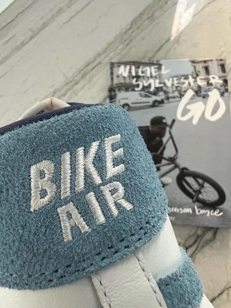 ナイジェル・シルベスターがナイキとの最新コラボモデルをお披露目 nigel sylvester nike air ship white blue release date info store list buying guide photos price 