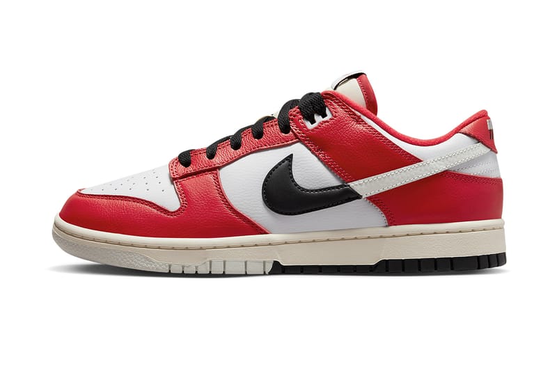 Nike Dunk Low “Chicago Split” の公式ビジュアルをチェック