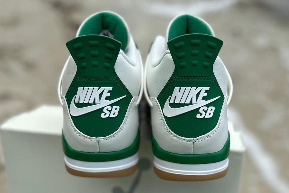 ナイキ SBxエアジョーダン 4 パイングリーンのリーク画像が浮上  