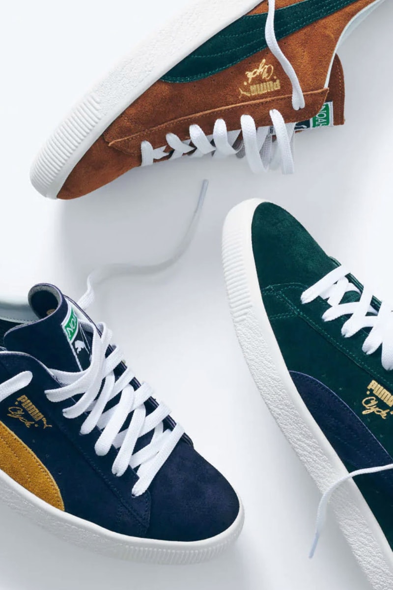 プーマとノアからコラボモデルとしてメイド イン ジャパン クライドが登場 PUMA Taps NOAH for Three Made-in-Japan Clyde Sneakers