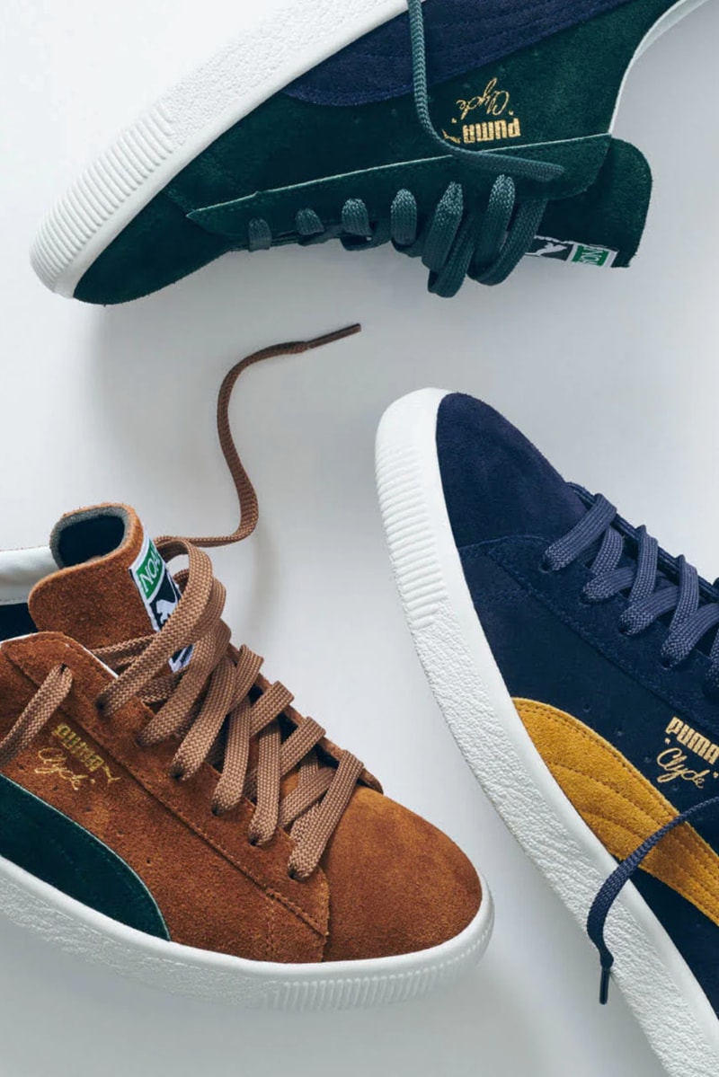 プーマとノアからコラボモデルとしてメイド イン ジャパン クライドが登場 PUMA Taps NOAH for Three Made-in-Japan Clyde Sneakers