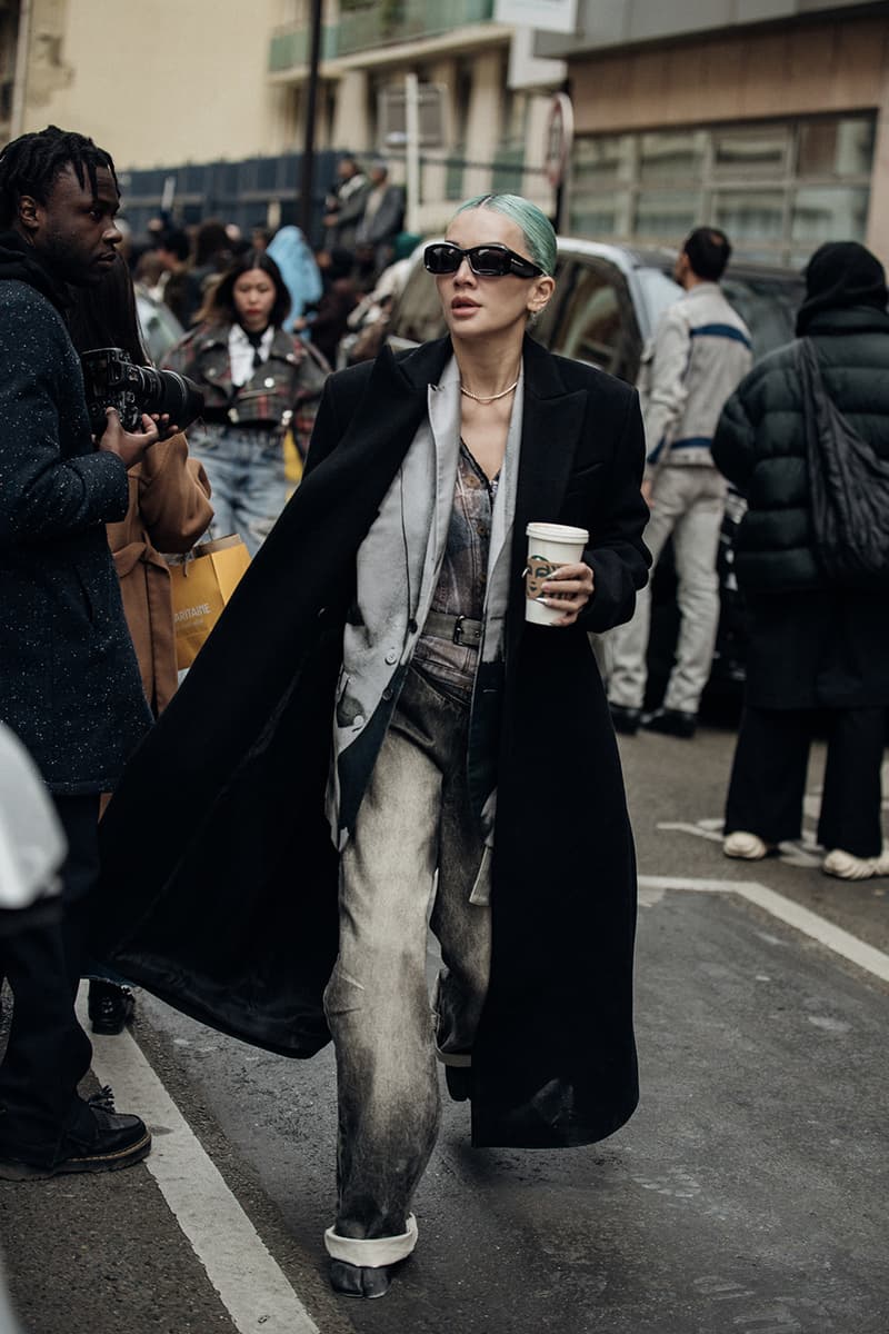 ストリートスタイル：パリ・ファッションウィーク・ウィメンズ2023年秋冬 Paris Fashion Week FW23 Street Style fall/winter 2023 diesel issey miyake y project dior chanel sacai louis vuitton ib kamara off-white nike 