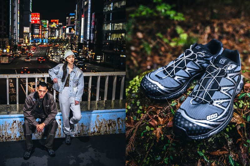 atmos から Salomon とのコラボフットウェア XT-6 FOR ATMOS “STARS COLLIDE” が発売