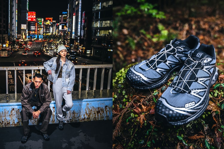 atmos から Salomon とのコラボフットウェア XT-6 FOR ATMOS “STARS COLLIDE” が発売