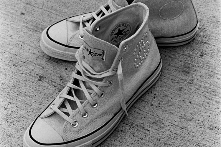 STÜSSY x Converse Chuck 70 Hi からスタッズロゴをあしらった新作が登場