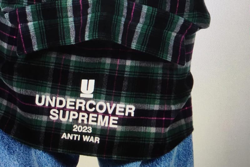 Supreme が UNDERCOVER との2023年春夏のコラボレーションを予告